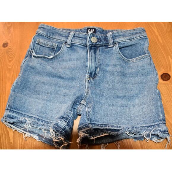 Gap Kids Denim Shorts, 2 Pairs, Size 12, Midi, Stretch, Adjustable Waist - Picture 5 of 7